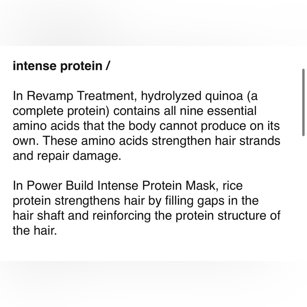 Organic Colour Systems Power Build Intense Protein Mask - Picture 10 of 14